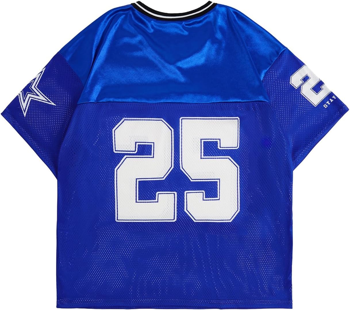 QJQ Women‘s Jersey Shirts Y2K Tops V Neck Half Sleeve Number Graphic T Shirts Summer Cute Football Streetwear Tee - Image 4