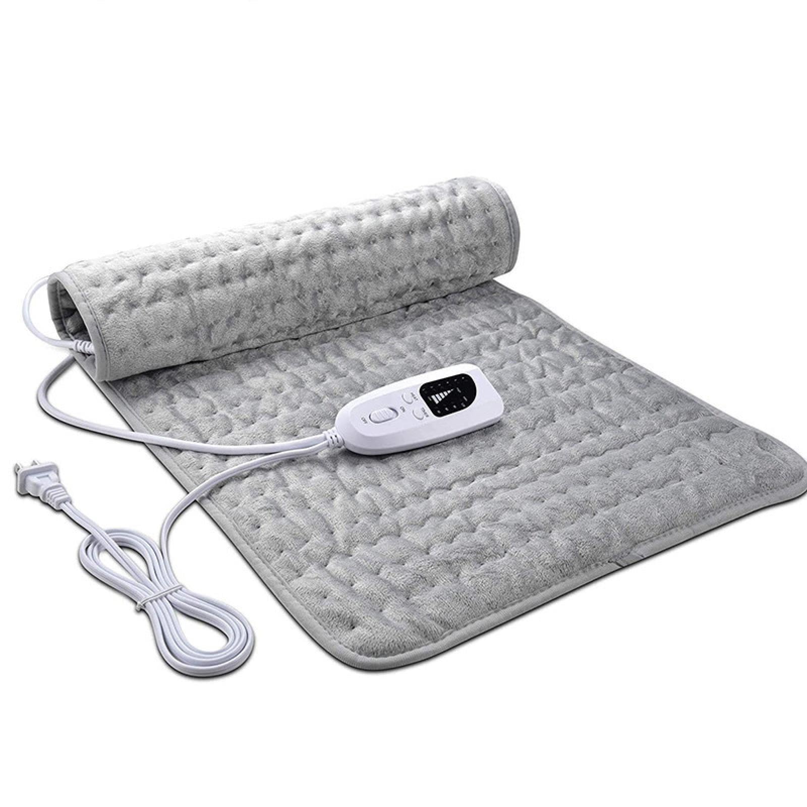 110v-240v Almohadilla Térmica Eléctrica Temporizador Fisioterapia Almohadilla Calefacción Para Cuello Hombro Espalda Columna Vertebral Alivio Dolor Alivio Alivio Dolor Alivio Dolor Caliente Invierno