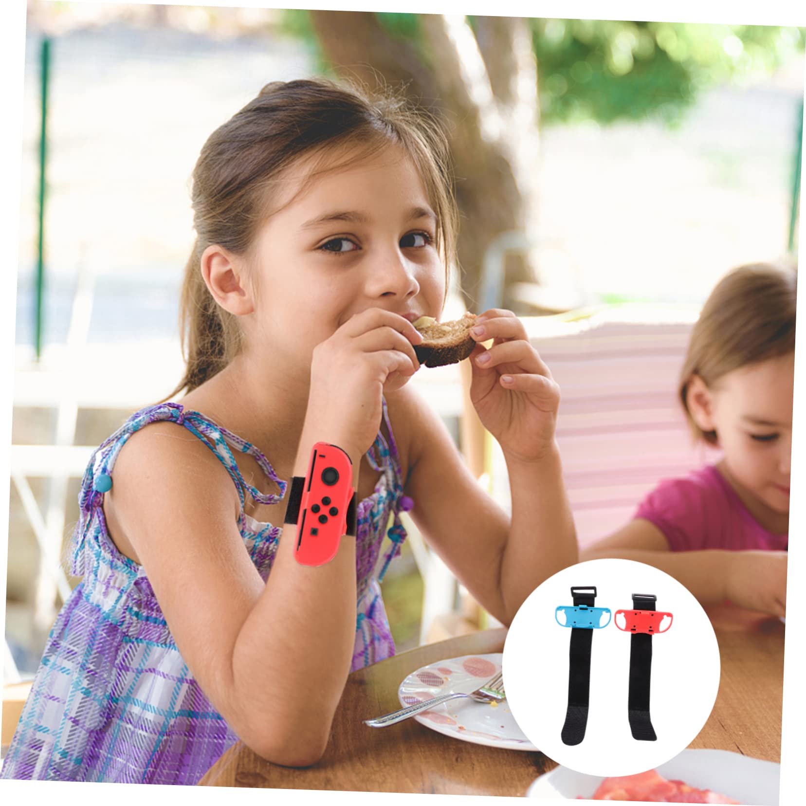 HOMSFOU 10stücke Verstellbare Handgelenkbänder Für Spielcontroller Kompatibel Mit Switch Rutschfeste Armbänder Für Optimales Tanzerlebnis Game Controller Zubehör