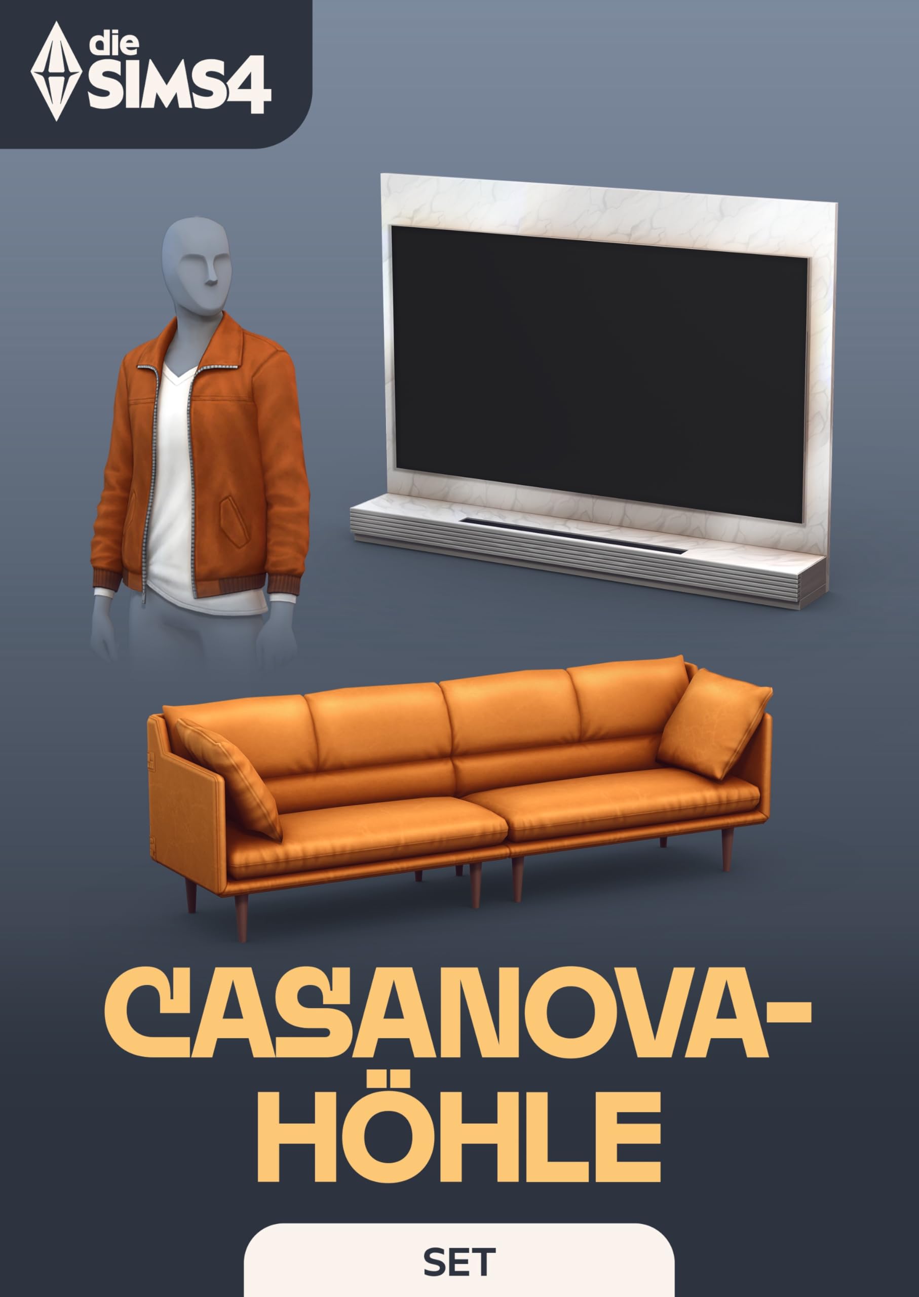 Die Sims 4 Casanova-Höhle-Set (KIT 38) PCWin | Download Code EA App - Origin | Deutsch