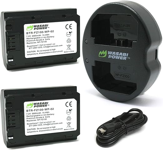 Caricabatterie Sony BC-QZ1 Per Batteria NP-FZ100 (Alpha A9 III, A6600, A6700, FX3, ZV-E1)