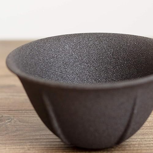 Miniatura 3 de Arita Ware NS-02 - Filtro de café de cerámica, pequeño, diámetro aproximado de 4,2 x 2,2 pulgadas (4.2 x 2.2 in), diseño de gotero ecológico,