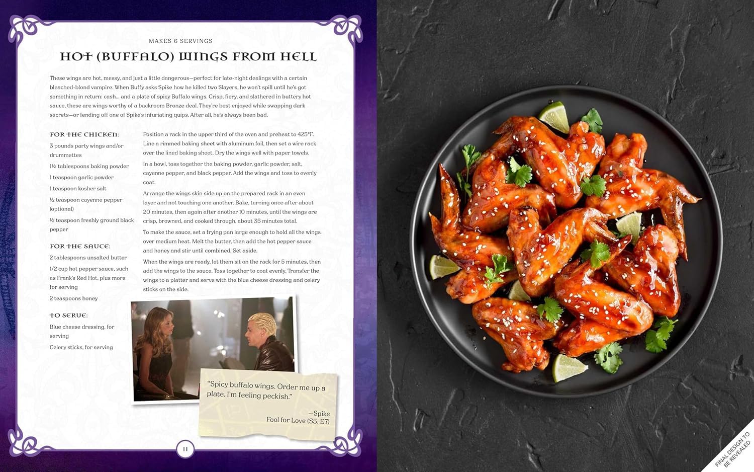 Buffy the Vampire Slayer: Recipes from Sunnydale: Sink Your Teeth Into the Hellmouth's Tastiest Bites