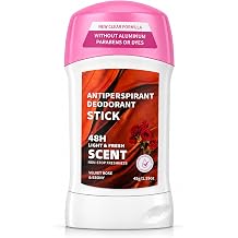 Aluminum Free Deodorant | 48 Hour Odor Control | Deodorant for Women and Men |Velvet Rose & Oud| 1.59 oz