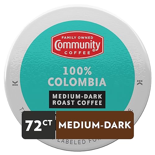Miniatura 2 de Community Coffee - 72 cápsulas de café 100% Colombia, tostado medio oscuro, compatible con cafeteras Keurig 2.0 K-Cup, 12 unidades (paquete de 6)