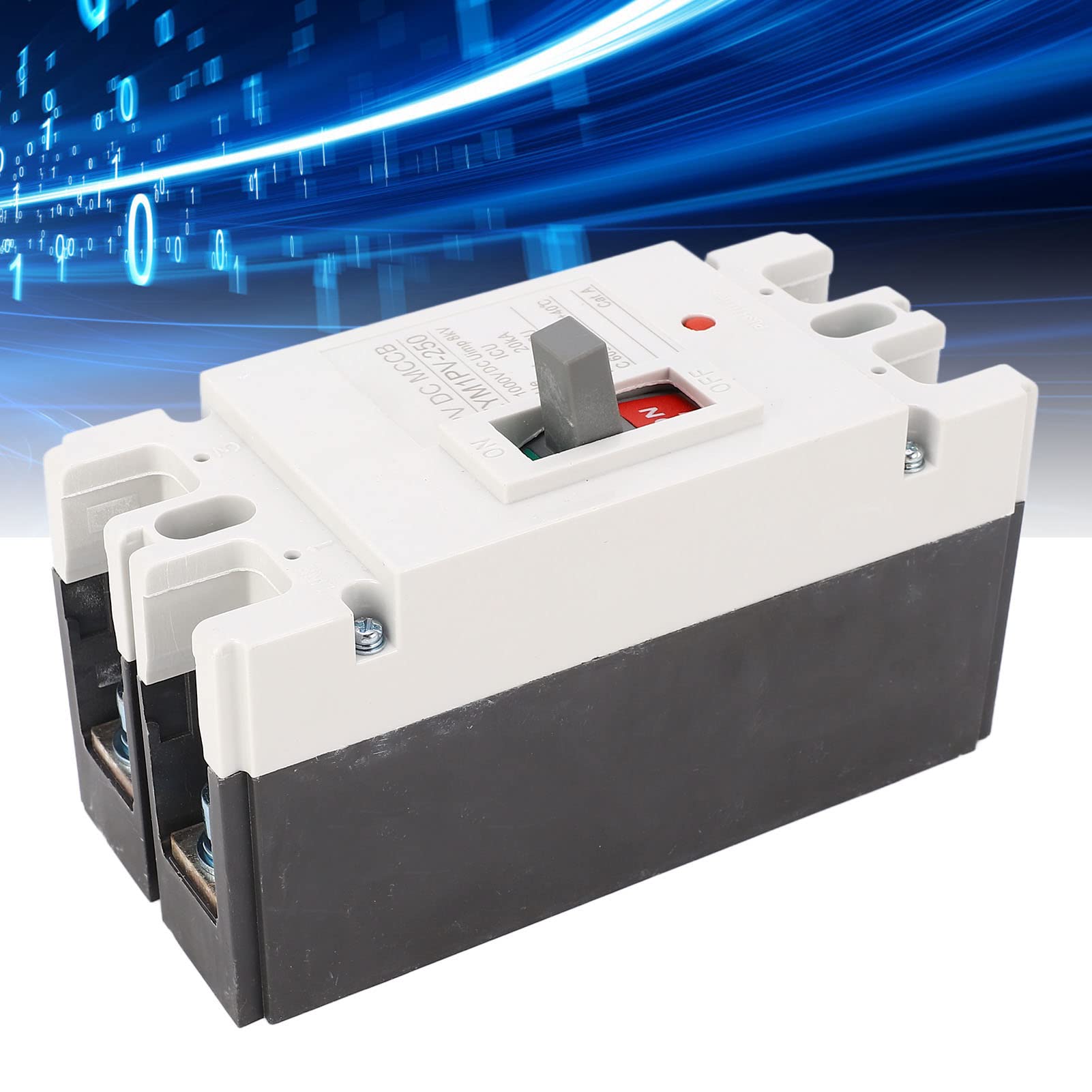 200A MCCB Interruptor de Protección de Batería Solar Disyuntor de Caja Moldeada para Entornos Extremos