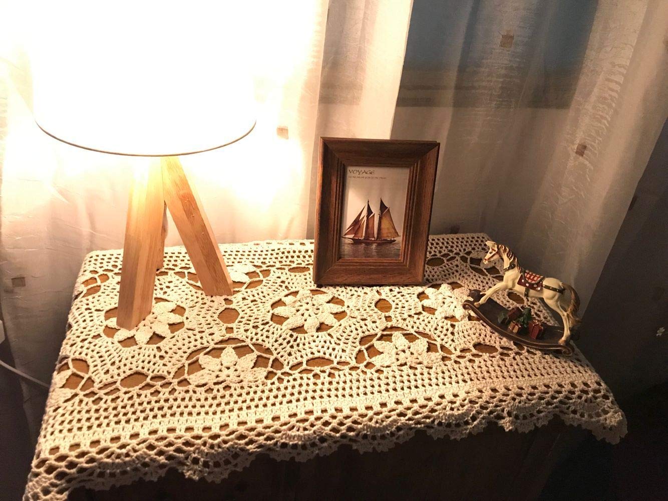 Diy Crochet Table Runner EMBROIDERY & ORIGAMI