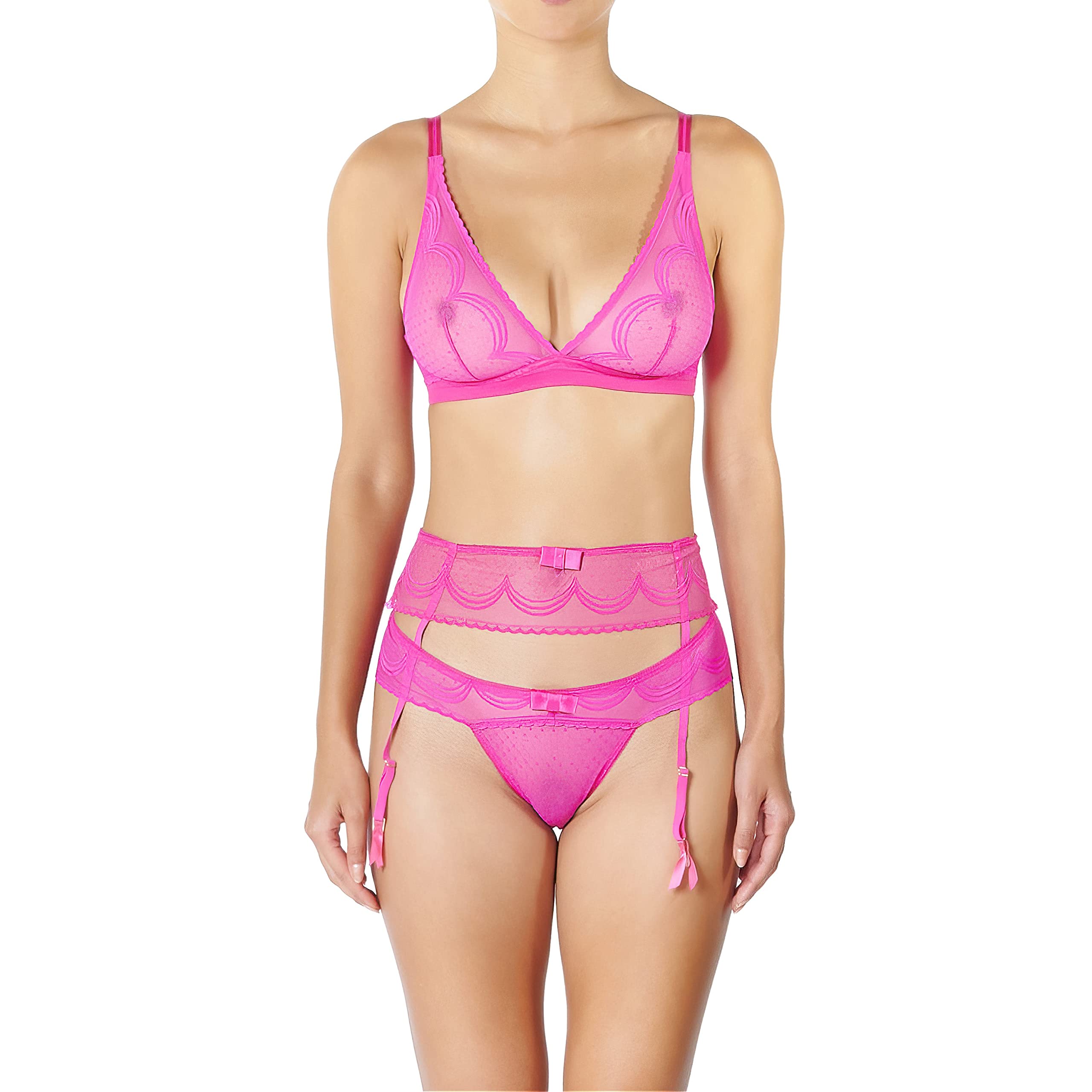 Huit Reggicalze da donna, fucsia, L