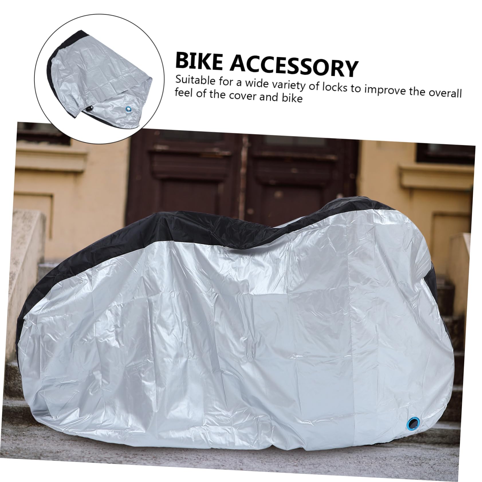 Polyester-zyklusgehäuse Fahrradschutzabdeckung wasserdichte Zyklusabdeckung Fahrradversorgung