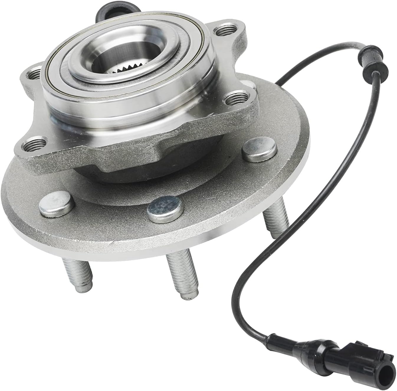 Detroit Axle - 4pc Rear Wheel Bearing Hubs for Ford Expedition Lincoln Navigator 2003 2004 2005 2006, 2 Wheel Bearing Hubs 2 Stabilizer Sway Bar End Links Replacement