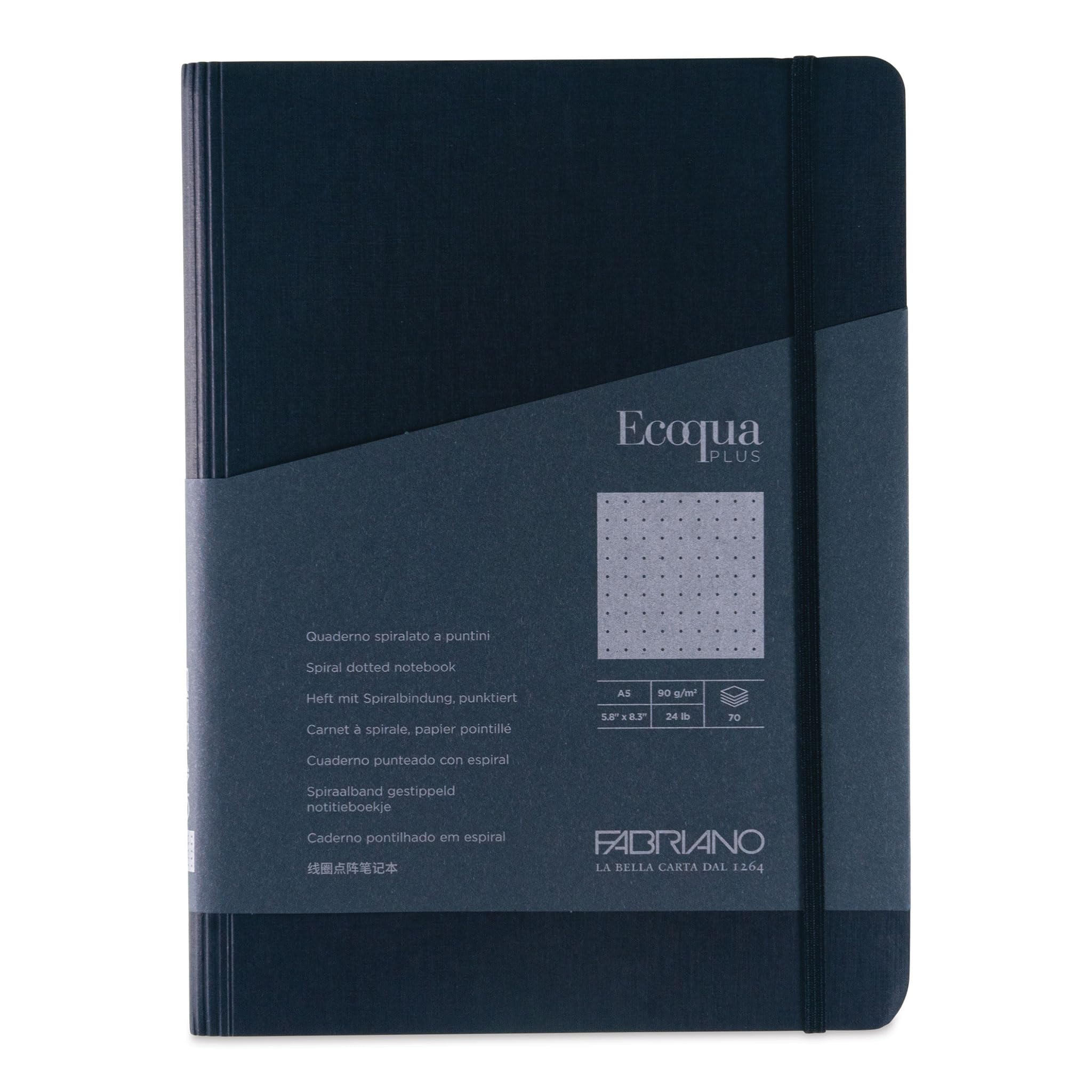 Quaderno Clairefontaine Age Bag A5 - 100 Pagine Righe, Carta 90 G, Copertina Effetto Cuoio
