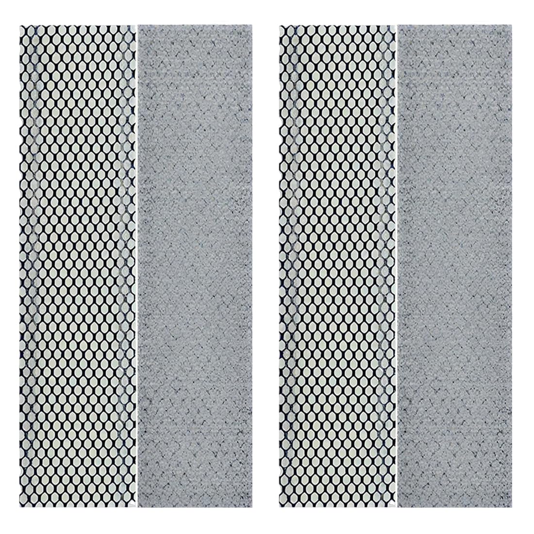 Filtri Ricambio Climatizzatore Condizionatore Elettrostatici,Para Aria per Condizionatore,Compatibili con DAIKIN FTXS FTKS 20/25/35 Serie D + FTXS 20/25/35/42/50 serie G,40x255mm,2pcs