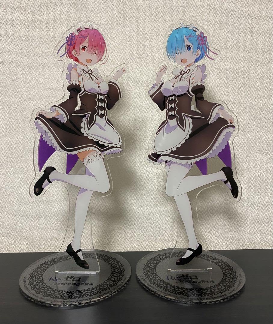 Amazon.co.jp: リゼロ ビッグアクリルスタンド レム ラム : ホーム