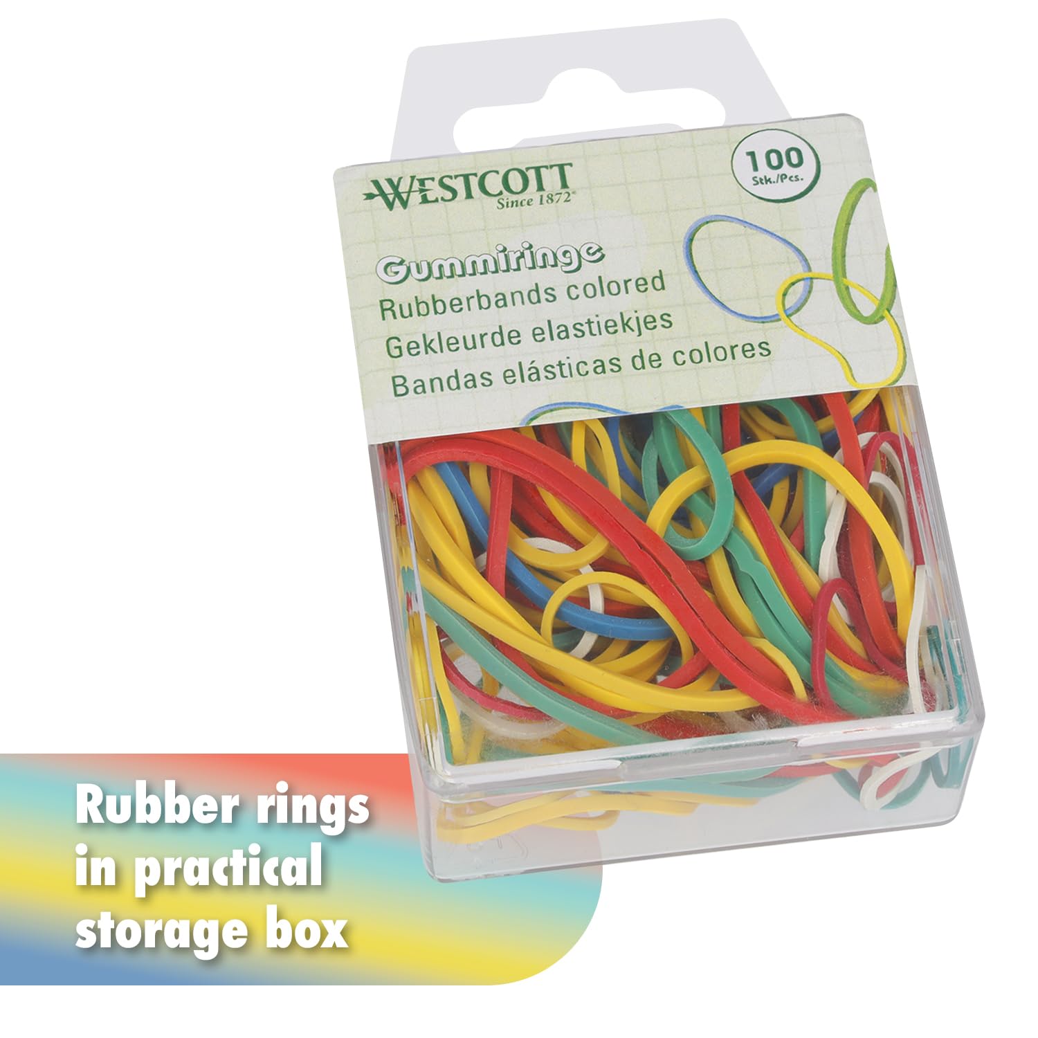 Ca. 170 Colourful Rubber Rings In Various &ndash