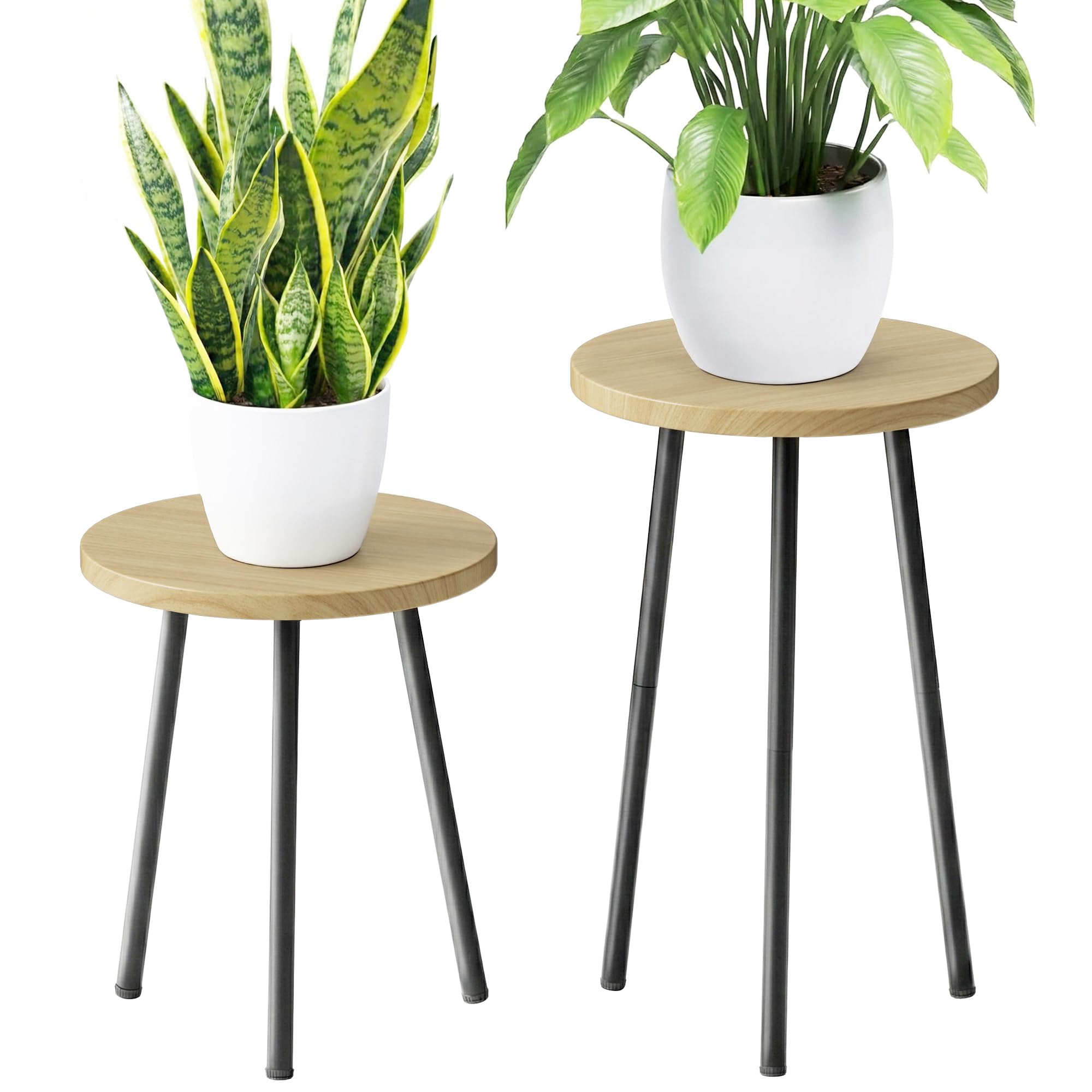 SAKSUN Mid-Century Plant Stand