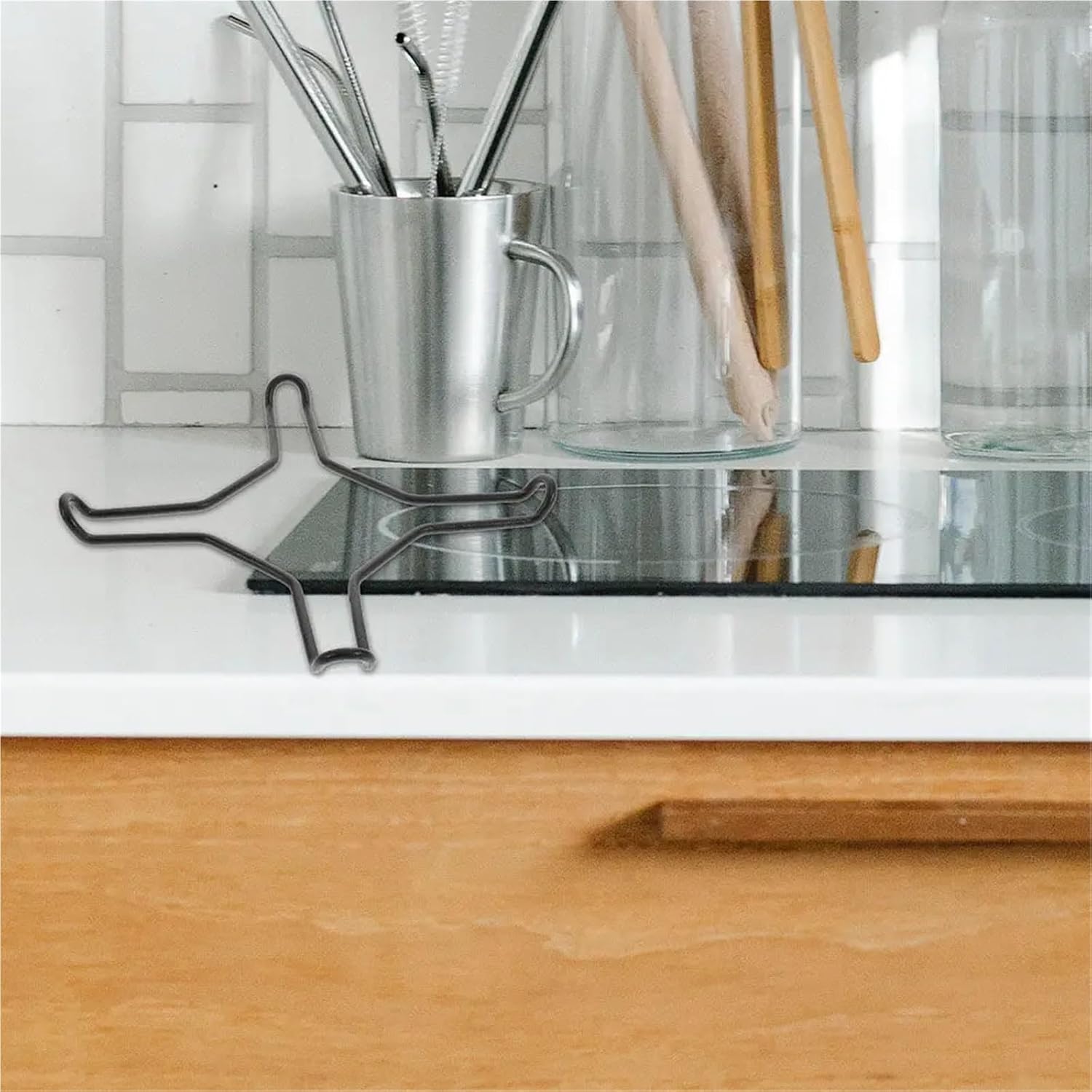 2Pcs Stainless Steel Gas Stove Wok Ring Grate Stable Non-Slip Pot Holder Pan Support Kitchen Burner Stand