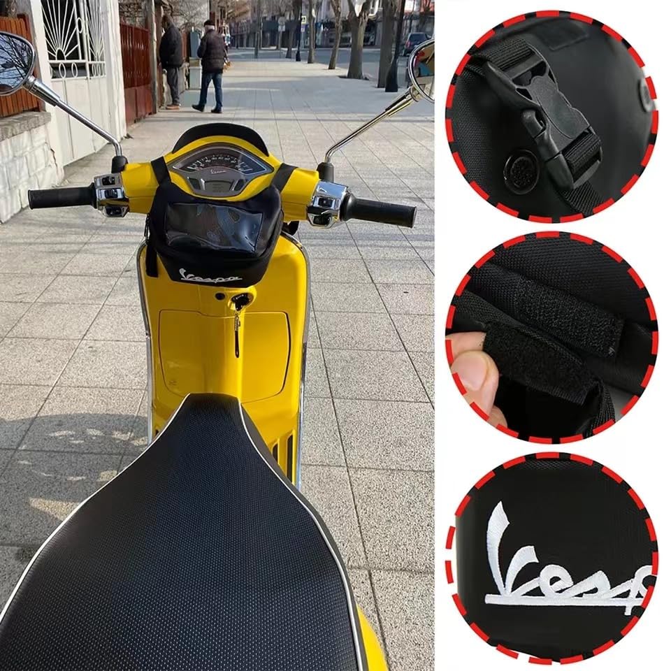 Motorrad-Lenker-Tasche Wasserdicht - Für Vespa, TMAX & GTS