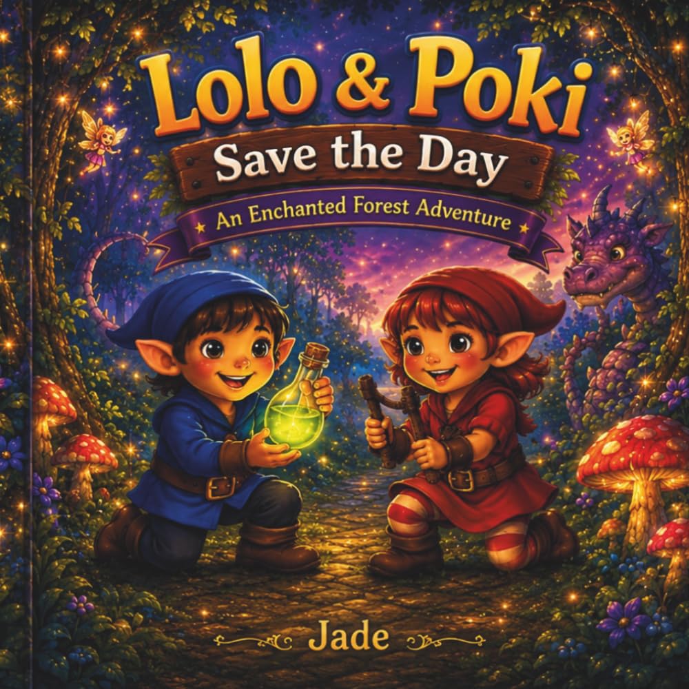Lolo & Poki Save the Day: An Enchanted Forest Adventure (The Lolo & Poki Adventures)