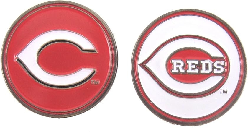 Review Cincinnati Reds Golf Ball Marker (2-Sided)