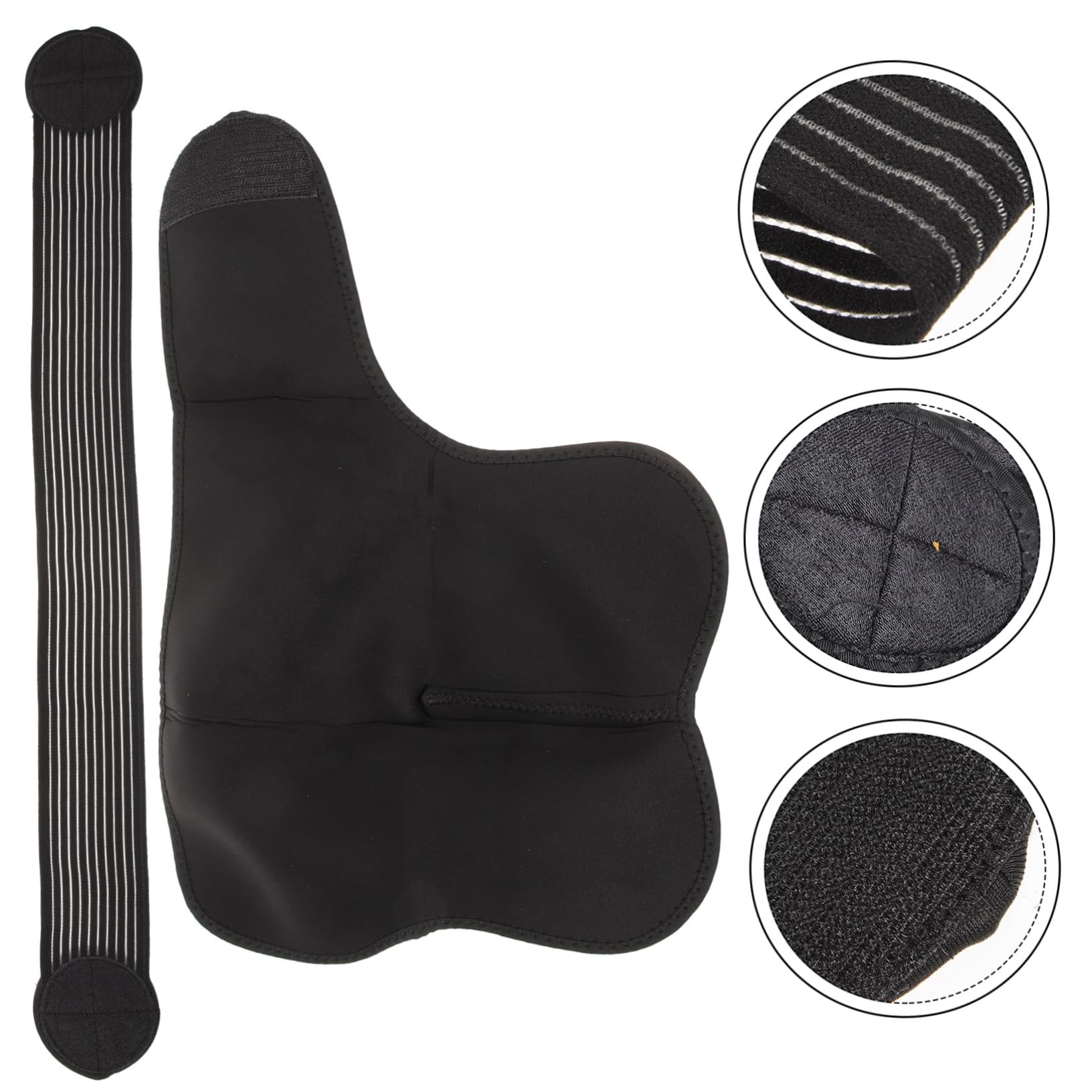 HAPINARY Breathable Shoulder Sleeve for Back Alignment Shoulder Protector Workout Fitness Sleep Warm