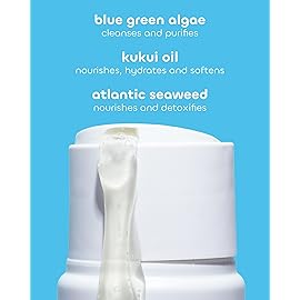 Seaweed Bath Co. Hydrate Body Wash - Unscented - Foaming Shower Gel Cleanser with Natural Ingredients - Fragrance Free and Gentle - Good For Sensitive Skin - 12 oz