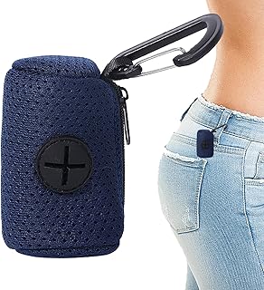 Besreey Hundekotbeutelhalterung - Kotbeutelspender - Hundekotbeutel Halter - Hundekotbeutel Kotbeutelspender | 7x5cm Tasche Spender Hundehaufen Kotbeutel Tragbarer Müllsack Spender product image
