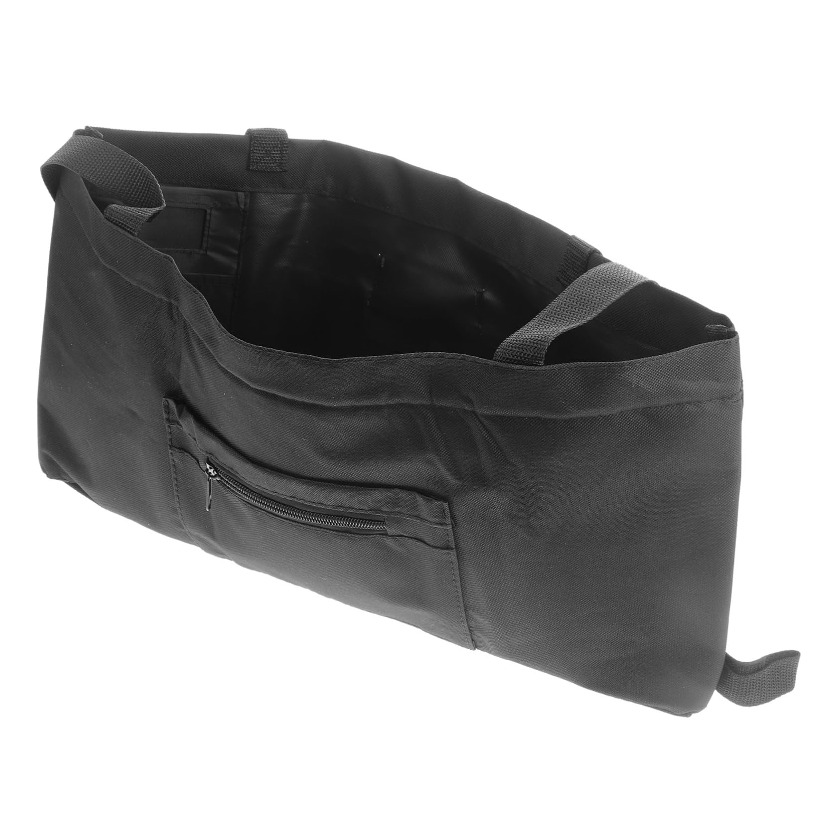 Bolsa Portátil para Andador Negra de Tela Oxford, Gran Capacidad | Accesorio Colgante, Uso en Compras y Actividades al Aire Libre, Ligero y Fácil de Llevar