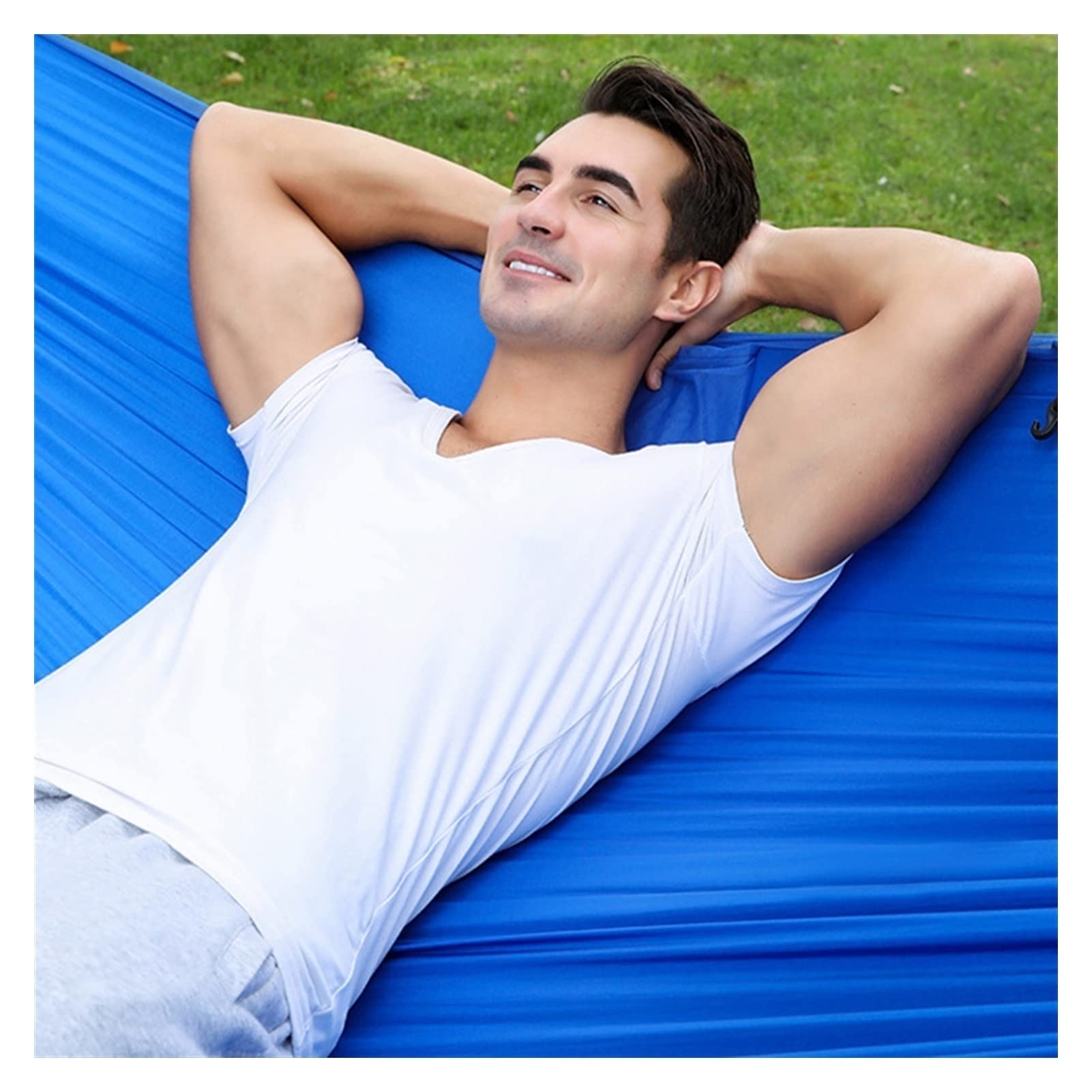 Arredamento Da Giardino Amaca Da Campeggio Con Zanzariera E Copertura Antipioggia Grande Amaca - Foto 6