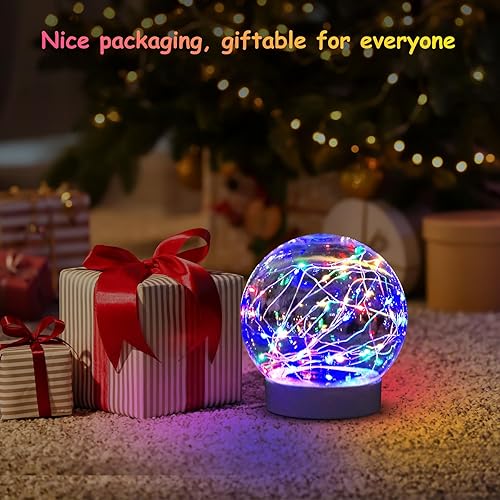 Miniatura 7 de Luces solares flotantes para piscina, bolas solares de 7 pulgadas de luz LED de color, luces solares impermeables para piscina que flotan, luces