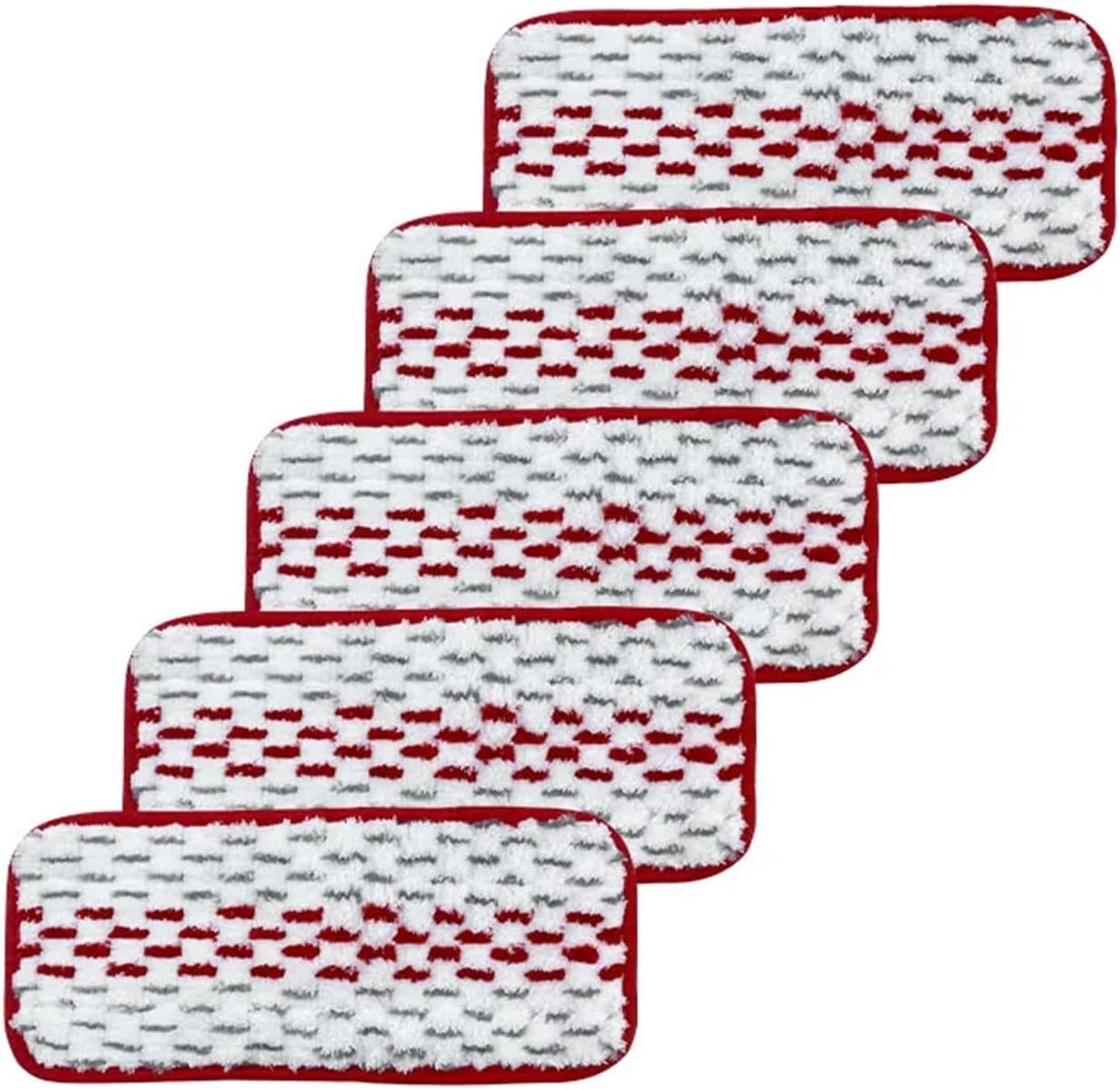 EtliN Compatible with Vileda O-Cedar Robot Vacuum Cleaner Accessories Replacement Brush Head Mop Household Dual Action Microfiber Flip Spare Parts (Color : Microfiber Flip-01)