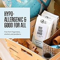 Vista 3 de Wipe Those Hands Sanitizing Wipes - 4 Packs of 42, 168 Total Wipes - Alcohol & Fragrance-Free - Kills Germs Fast