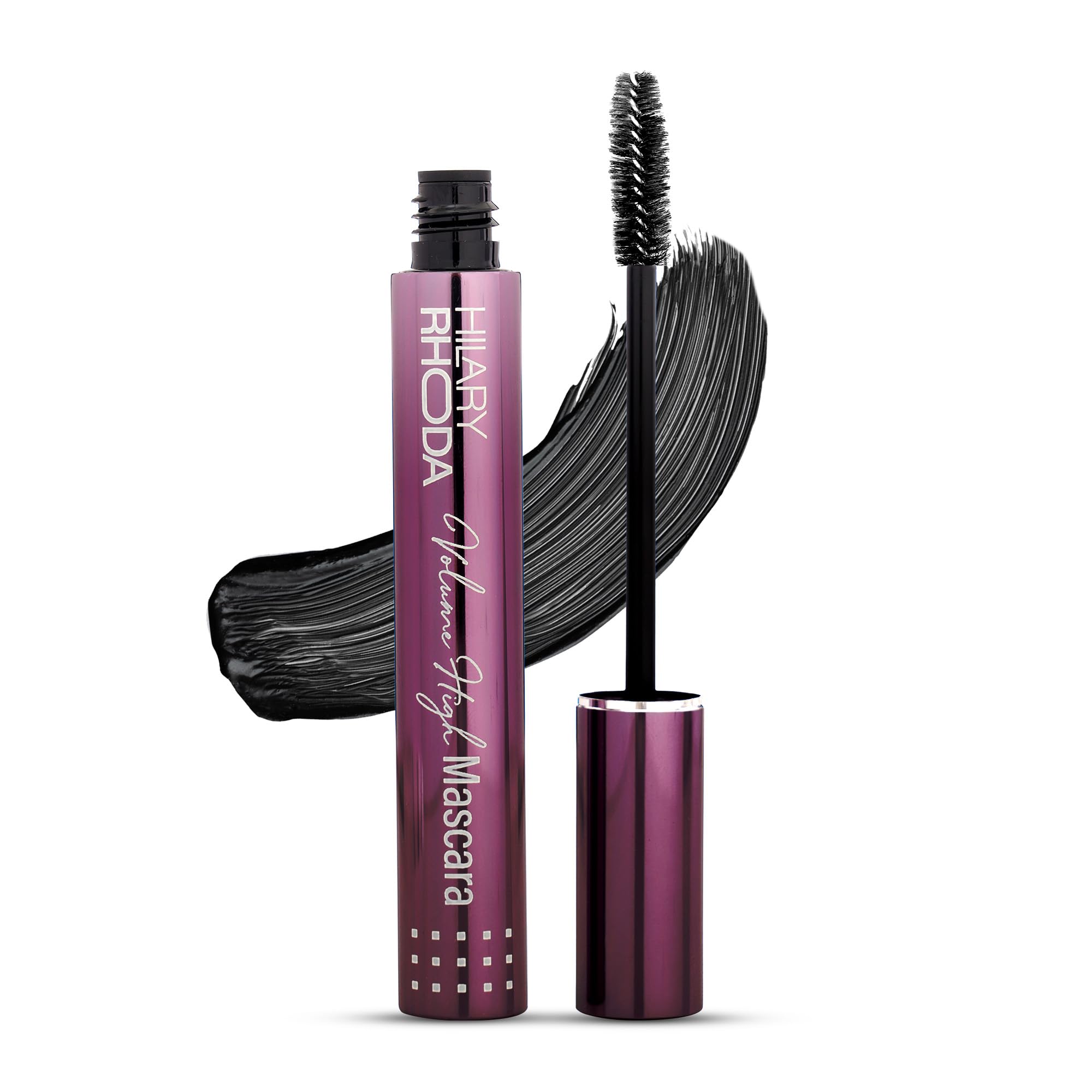 Hilary Rhoda Volume High Mascara Black | Smudge-free & Water-resistant | Volumising & Lash-Lift Effect | Long Lasting | 7.5ml