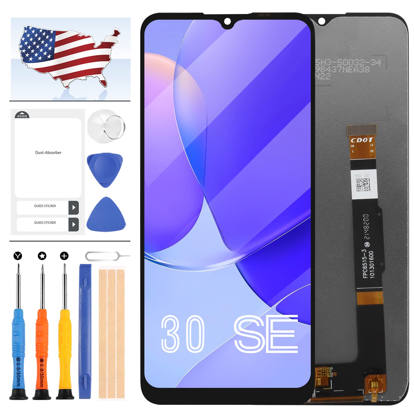 Amazon.com: for TCL 30 SE Screen Replacement for TCL 30 SE 2020