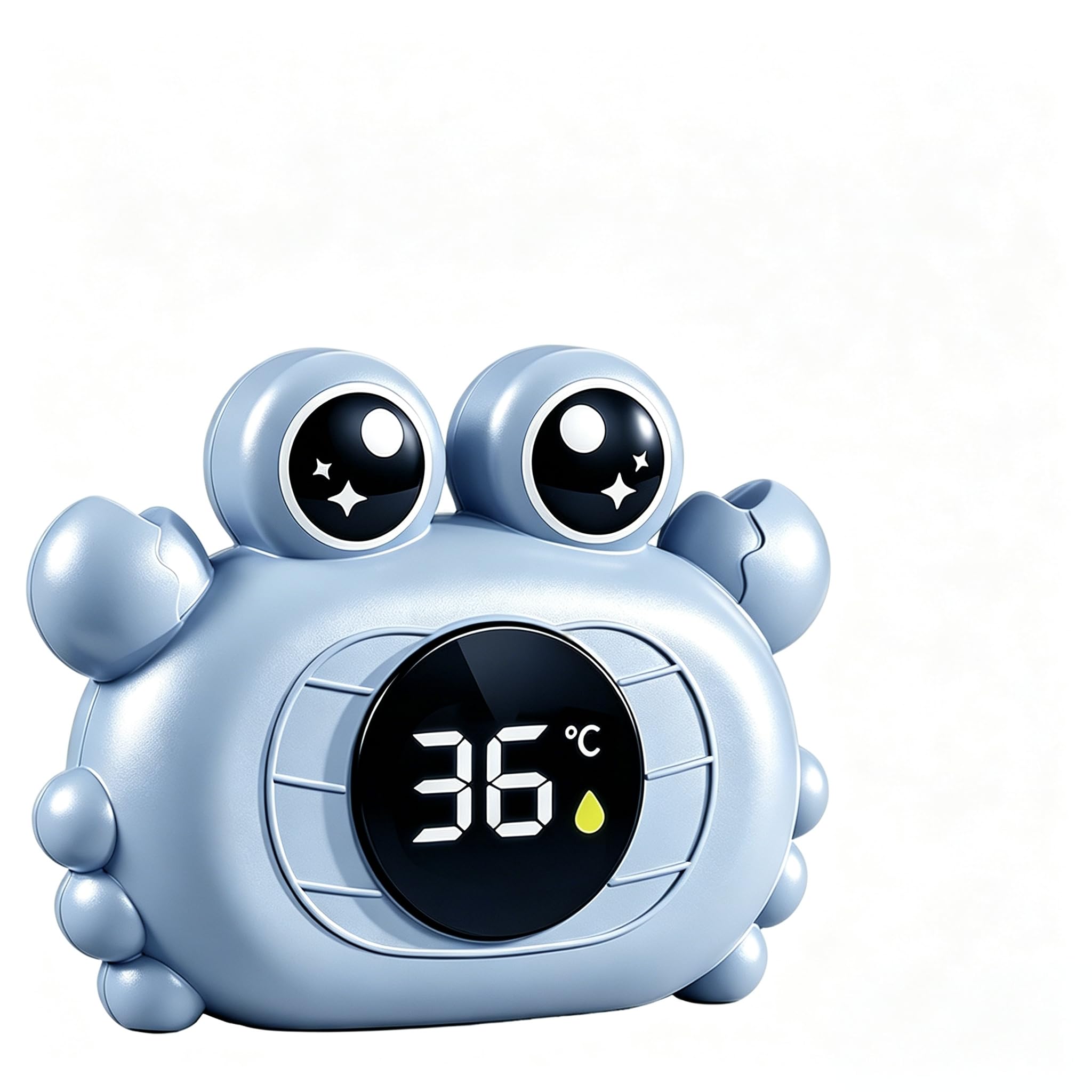 Badethermometer, Digitales Wasserthermometer, Wasserdichtes(Krabbe) | Genaues Temperaturwarnthermometer Schwimmendes Design zum Baden von, Geeignet für Pools