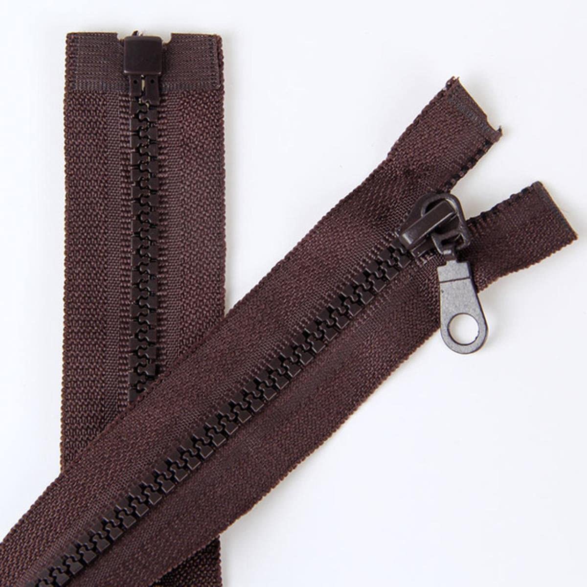 XXHNBF Zipper for Bags, Ziper Puller,Zip Fixer, Sliders Zipper,Sewing Zips,Ended Fasteners,5pcs Jacket Reversible Slide #5 Molded Plastic Separating End
