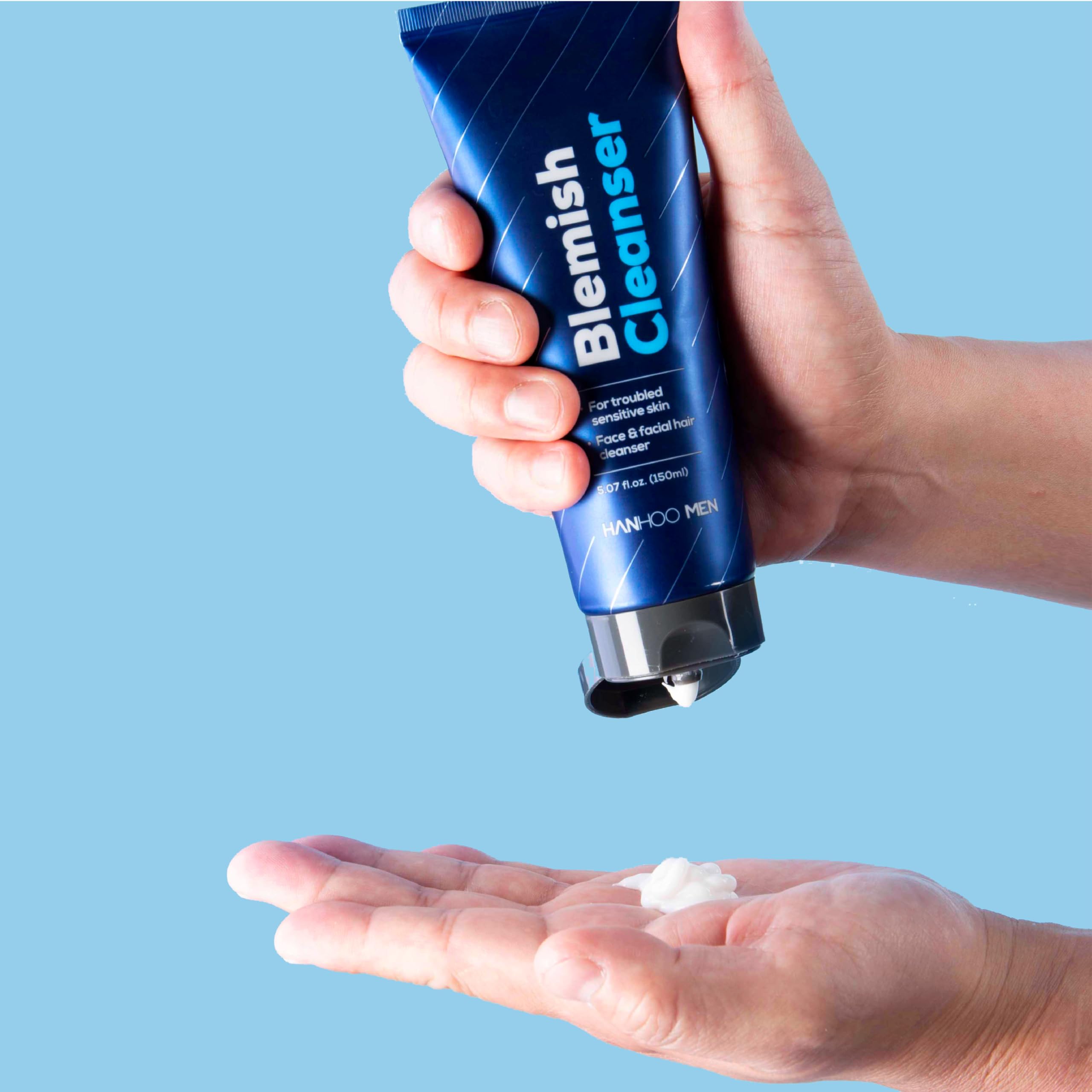 Amazon.com: Hanhoo Men's Blemish Cleanser, 5.07 Fl. Oz., with