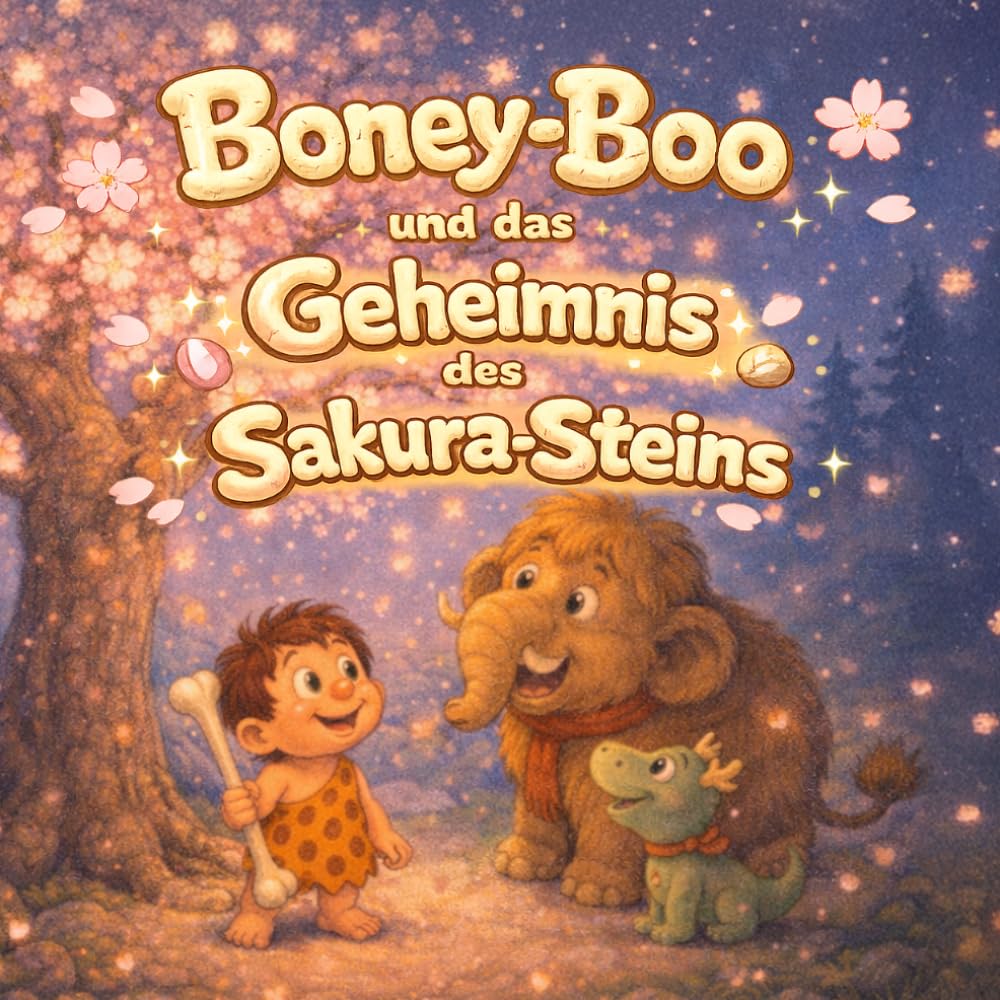 Boney-Boo und das Geheimnis des Sakura-Steins: Eine sanfte Frühlingsgeschichte über einen magischen Stein (Boney-Boo (Deutsche Edition))