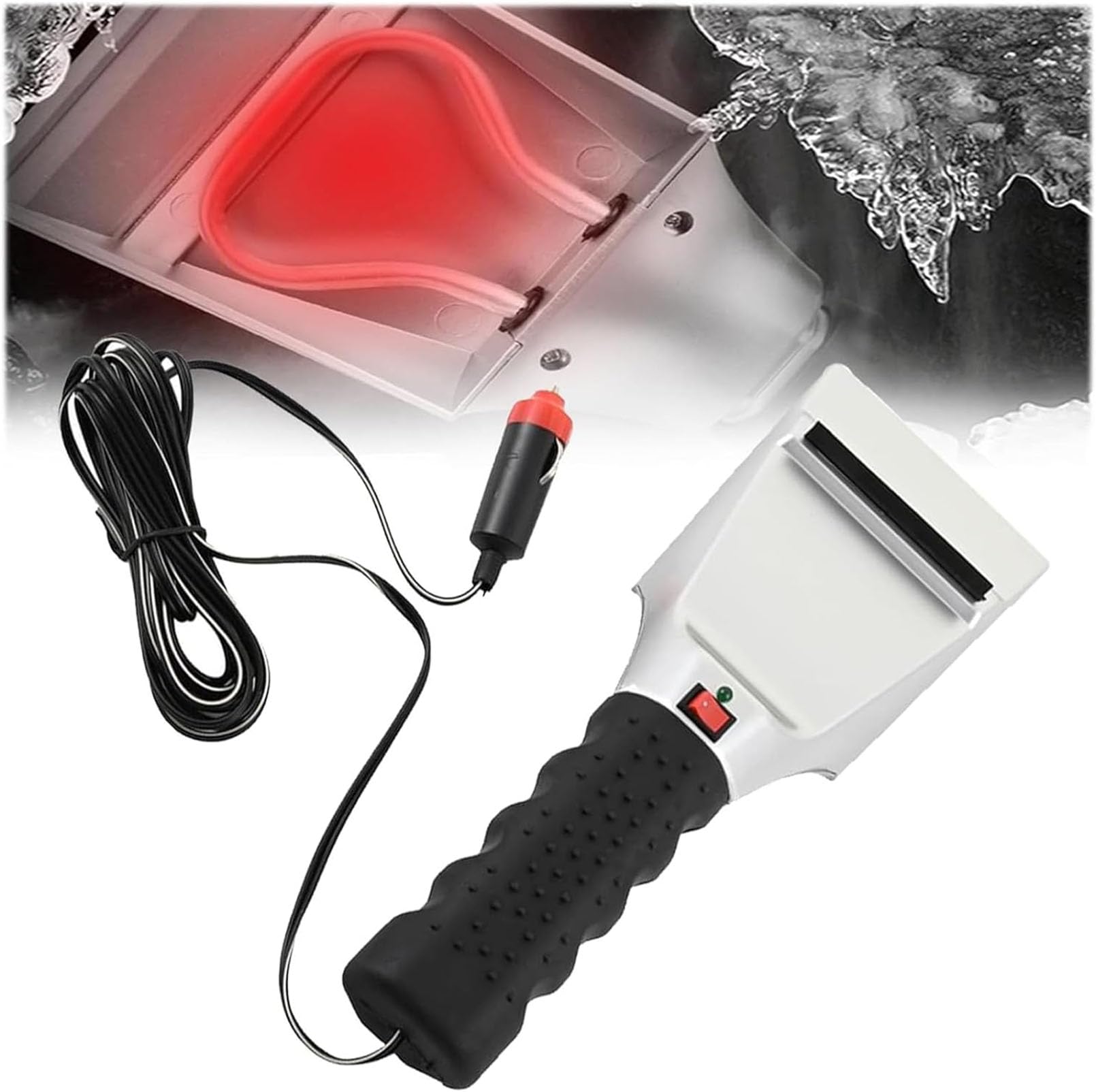 COSTO Ice Scraper for Car Durable Heated, Heated Snow Ice