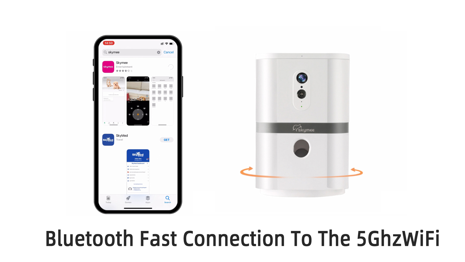 Amazon.com: SKYMEE Petalk AI II Dog Camera Automatic Treat