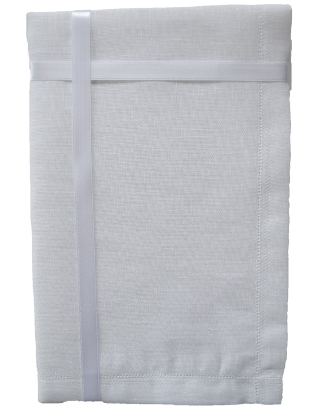 Handkerchief Heaven Men's White 100% Pure Irish Linen Handkerchiefs (Hh105 V) - Box Of Three Linen Handkerchiefs Includes Gift Tag
