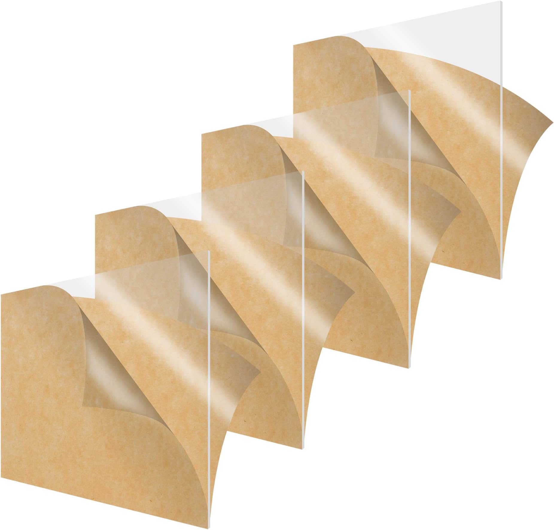 SimbaLux Acrylic Sheet 12"x12" 3mm 4PC