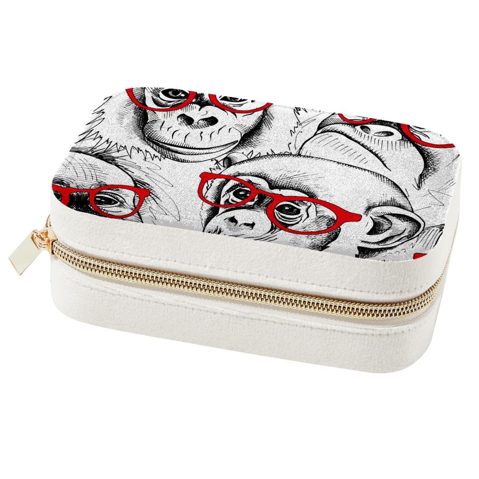 Boîte à bijoux de voyage Gorila pour ranger vos bagues à l'hôtel