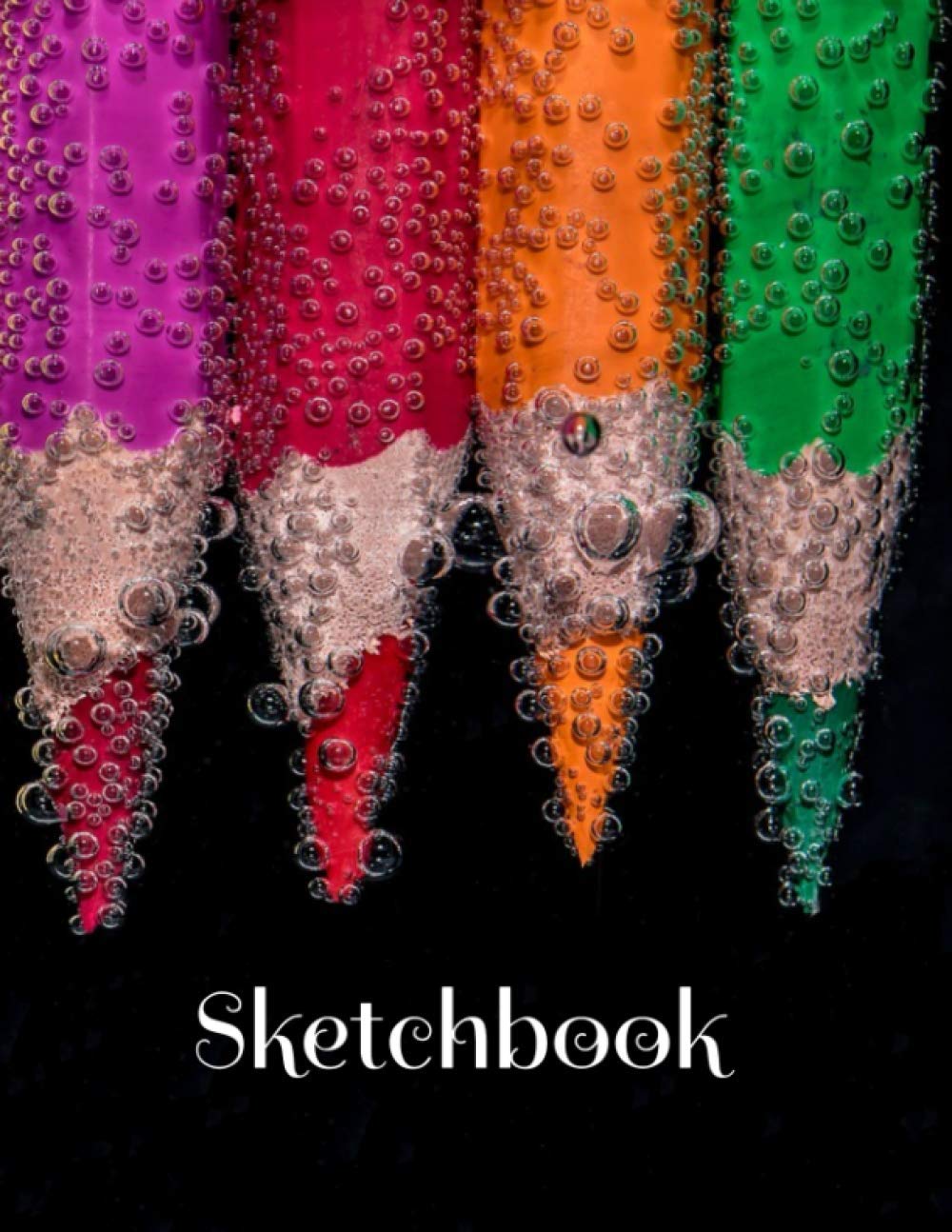 Bleedproof Sketch Book: Notebook for Drawing, Writing, Painting, Art Sketches, 111 Pages, 8.5x11