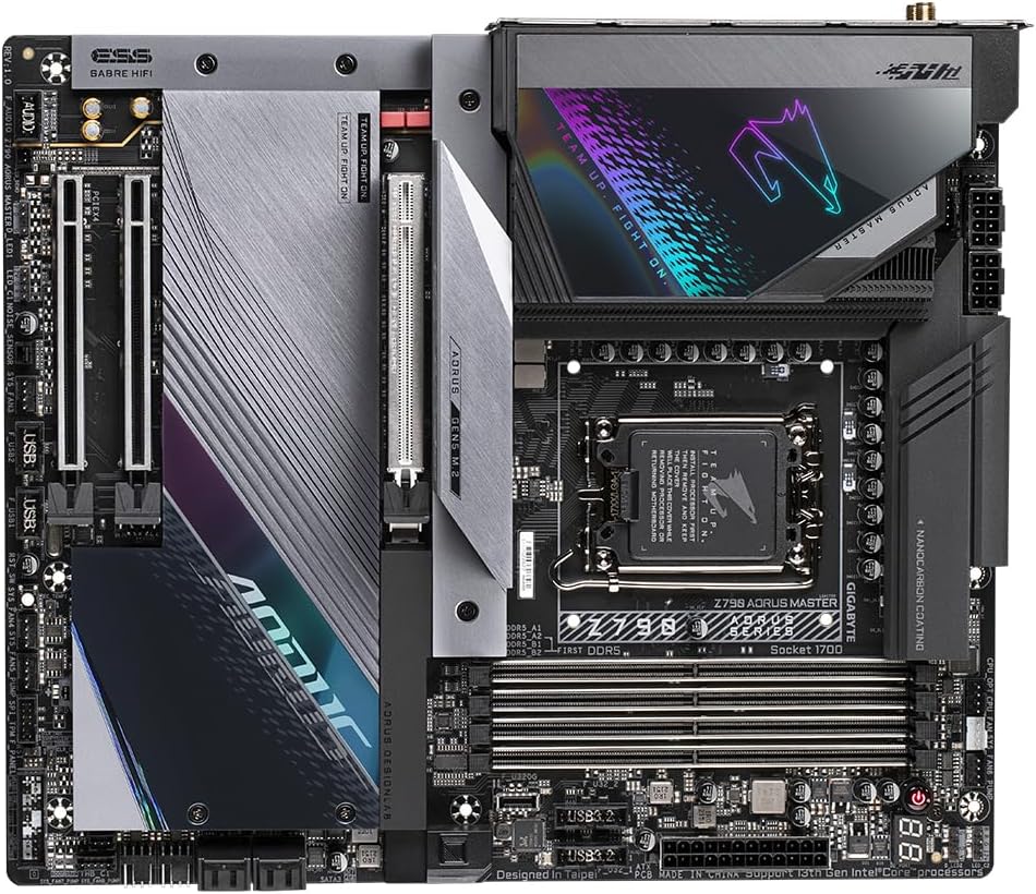 GIGABYTE Z790 AORUS MASTER Scheda madre - Supporta CPU Intel Core di 13a generazione - RAM - Immagine 2