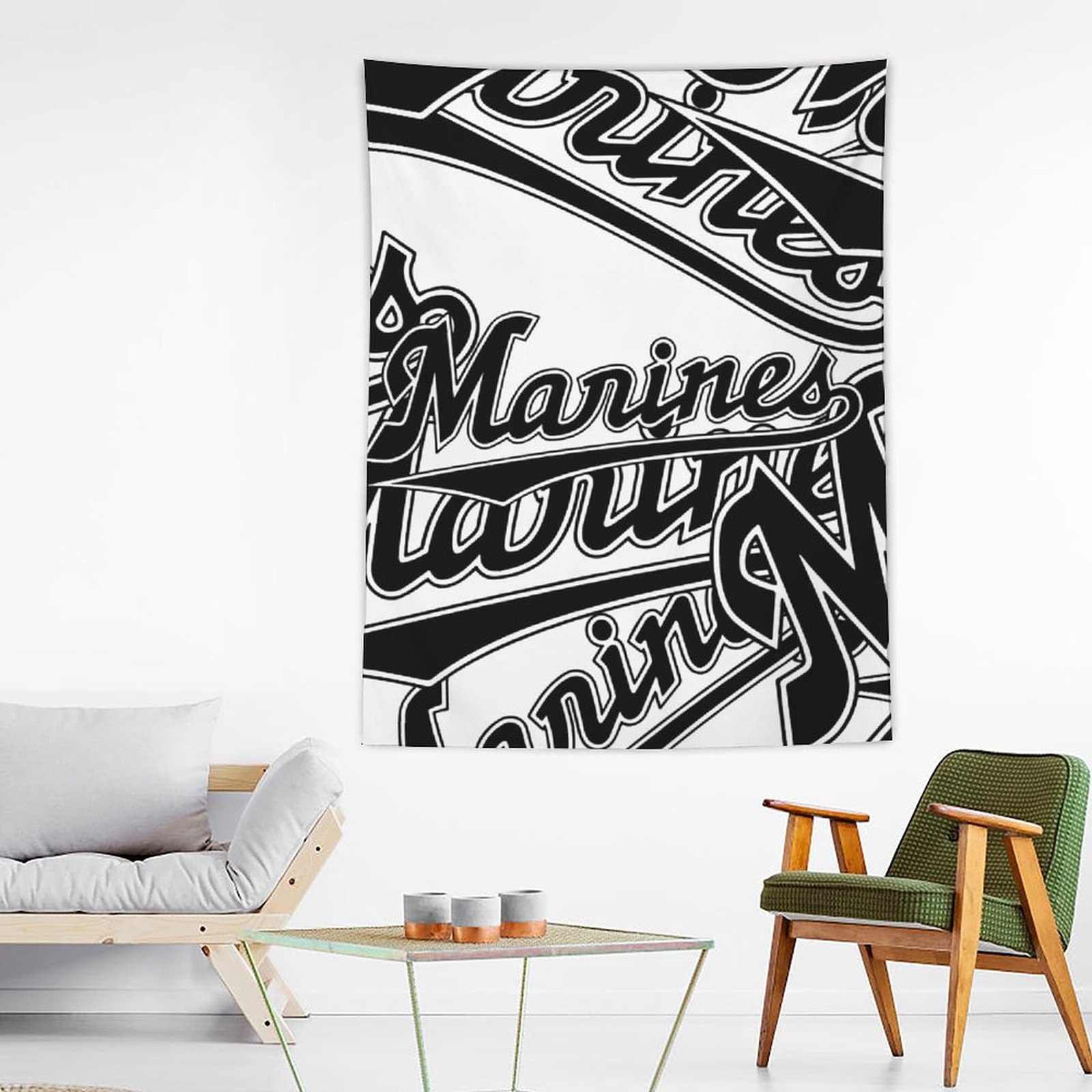 非売品】【特大サイズ】千葉ロッテマリーンズ 球団旗デザイン