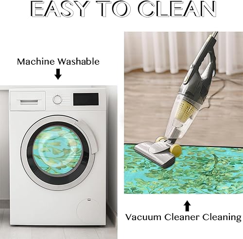 Vista 68 de GUYOS Bright Night Sky Galaxy - Tapete de cocina acolchado antifatiga, juego de 2 piezas, duradero, resistente a las manchas, parte inferior multi