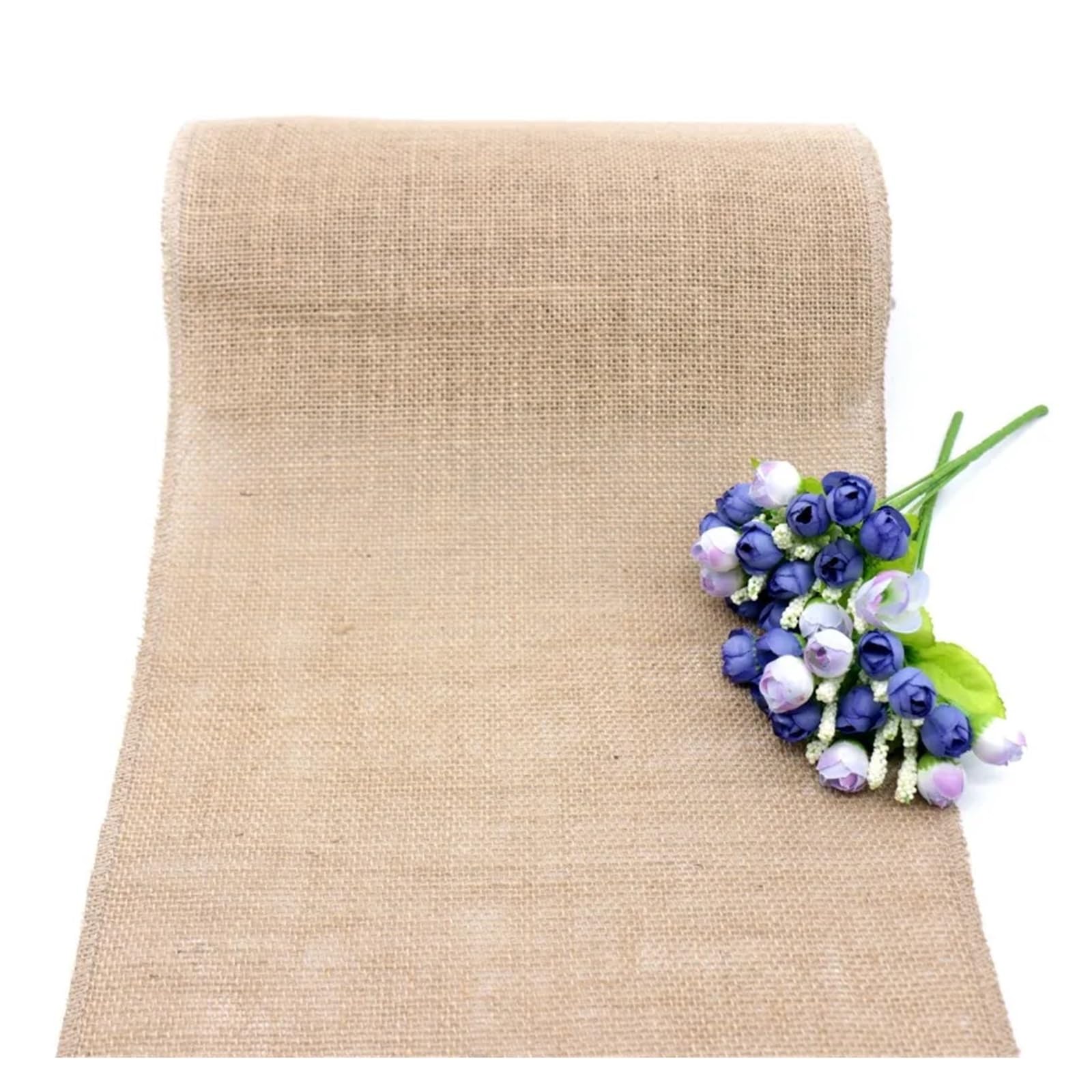 DIY 10M Jute Line Vintage Tischläufer Sackleinen Rolle Rustikale Hochzeitsdeko Party Landhaus Party Tischdecke Stuhl Schärpen Dekor FüR Tisch Und Hochzeit Dekoration