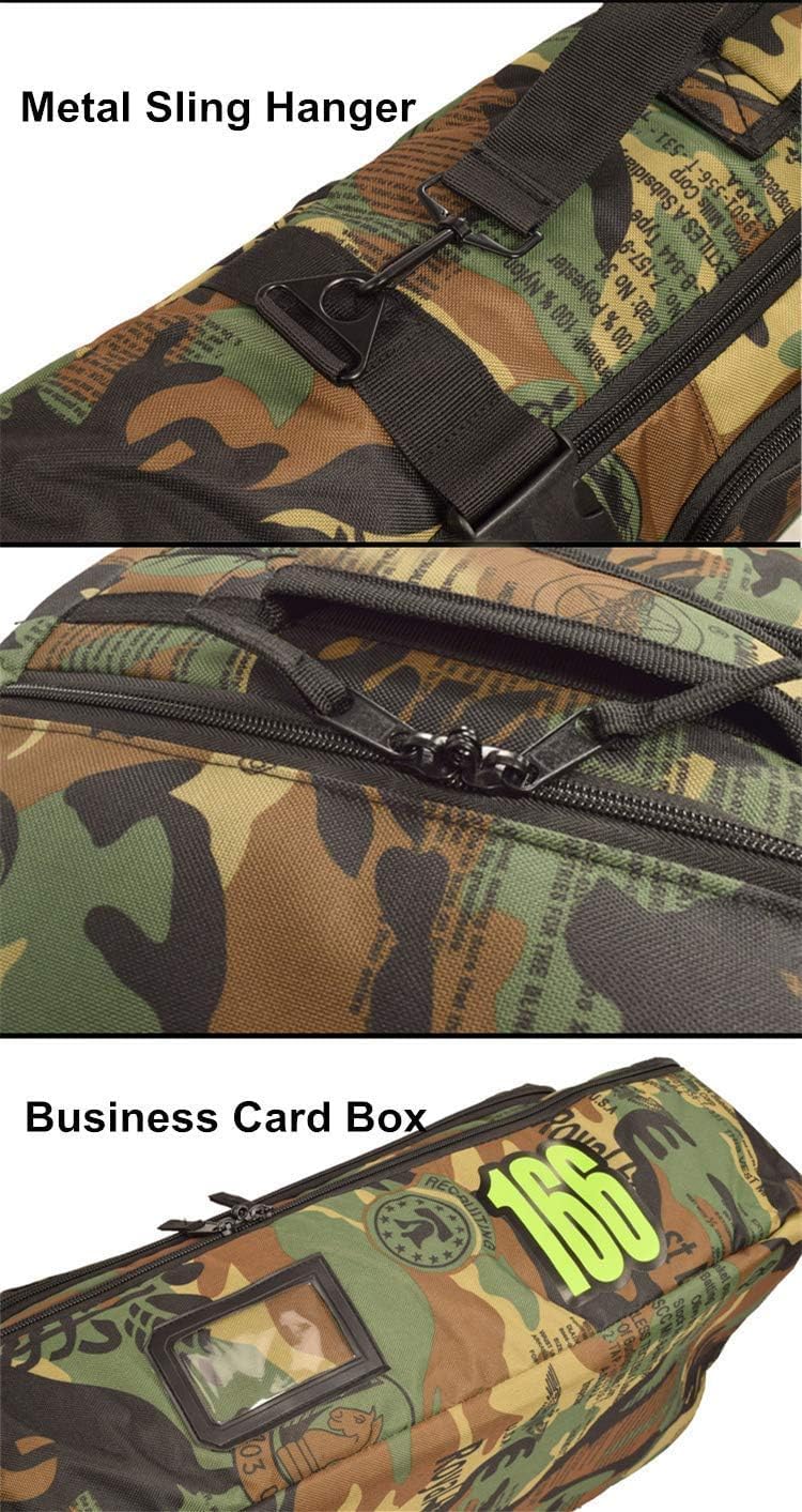 TentHome - Fundas para esquís con compartimentos de almacenamiento para mujer, bolsa de material de esquí, bolsa de snowboard con ruedas, funda para snowboard, impermeable, resistente al desgaste