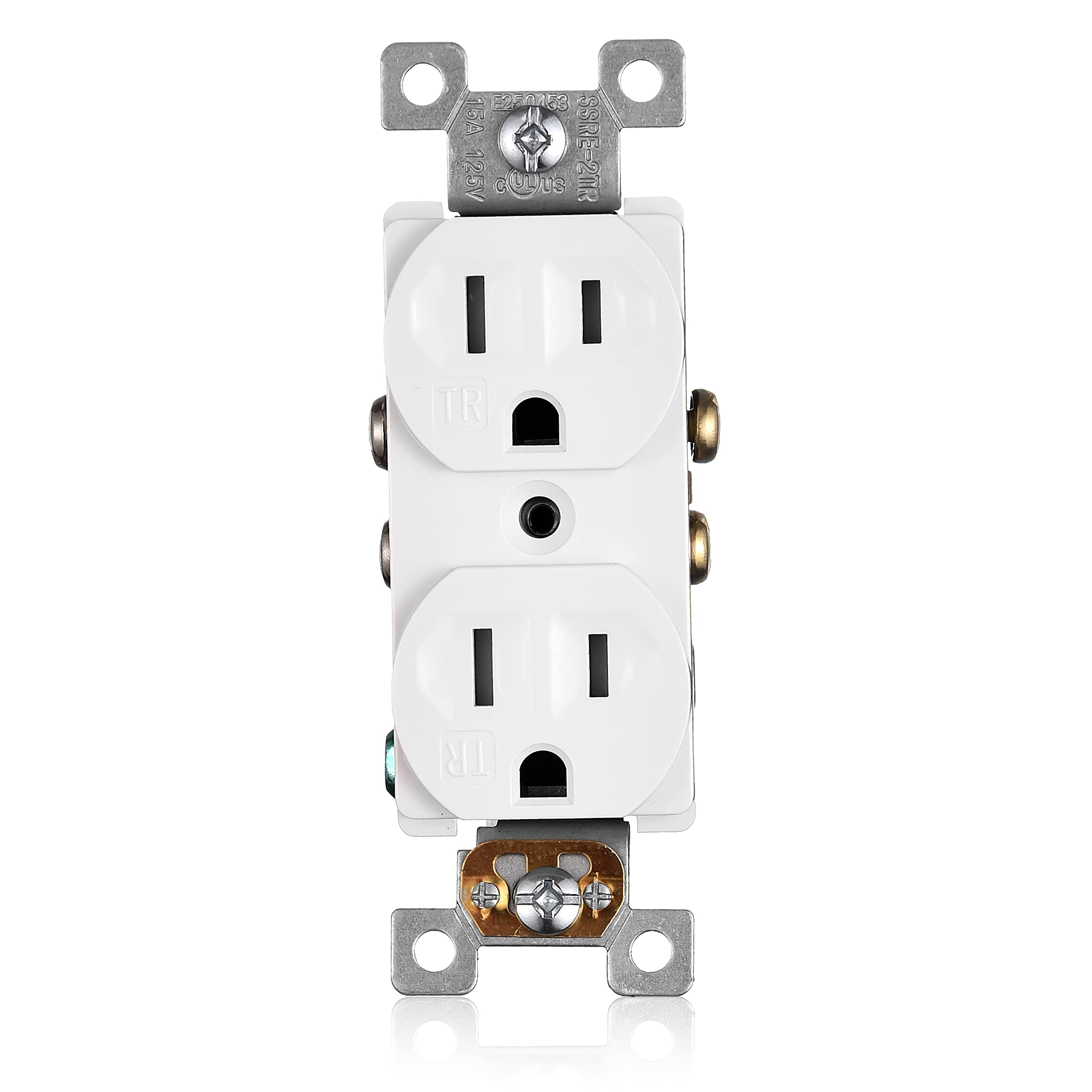 Faith 15A GFCI Outlet, Tamper-Resistant GFI Duplex Receptacles With LED