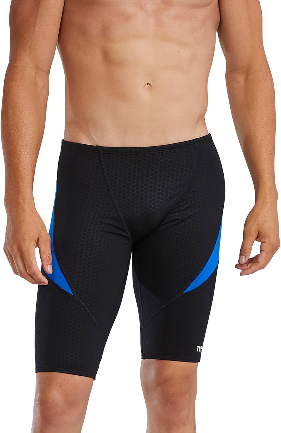 TYR Mens Durafast Elite Curve Splice Jammer Swimsuit